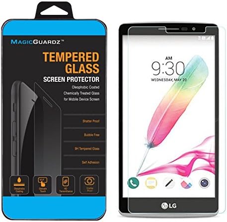 MagicGuardz®, Направено за LG G Stylo LS770 Защитно фолио от истинско Закалено стъкло премиум-клас, търговия на Дребно кутия