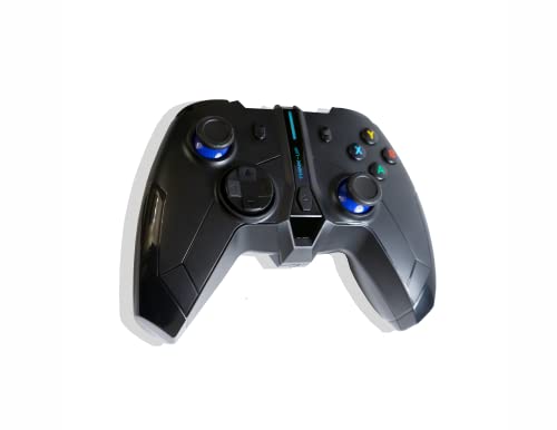 Безжичен контролер Hycarus Xbox с честота от 2.4 Ghz и е съвместим с PC, Xbox One /One S, One X PS3 (в синьо)