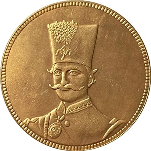 Иранската Монета с Медна Златна монета Събиране на монети Занаятите може да бъде выдувной Колекционерски Паметна монета