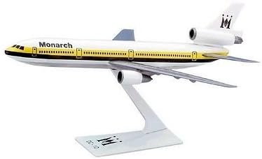 Умален модел на самолет Monarch (84-02) DC-10, Пластмаса в мащаб 1:250, детайл ADC-01000I-012