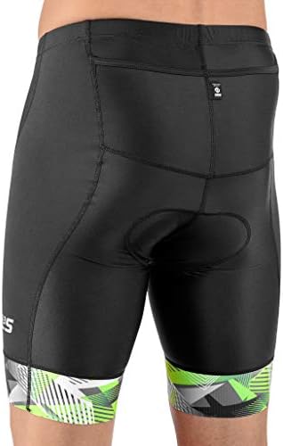 Мъжки къси панталони за по триатлон SLS3 - Tri Shorts Men ' s - Мъжки Шорти за триатлон - Мъжки шорти FX Tri с 2 джобове за мъже