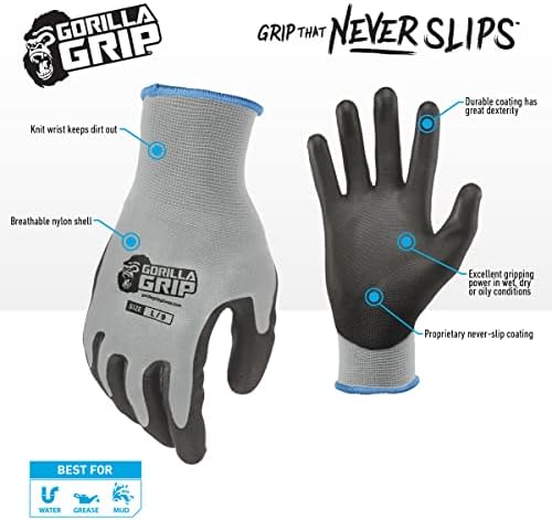 Универсални ръкавици GORILLA GRIP Никога не се плъзгат и осигуряват максимално сцепление