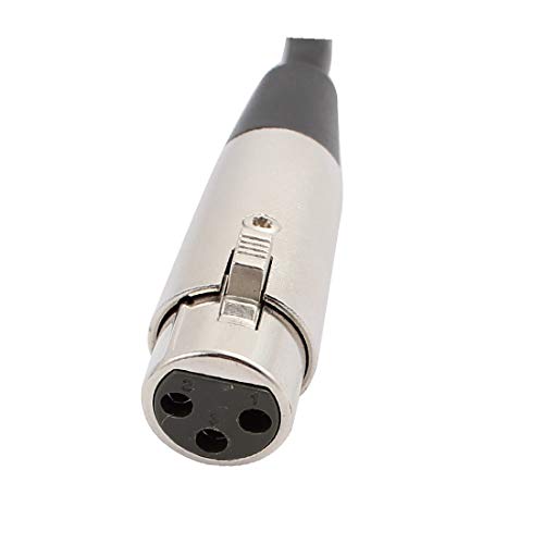 Нов USB микрофон Lon0167 с XLR конектор за свързване към конектора USB с надеждна ефективност, 3 м (9,8 фута), Свързване на кабел