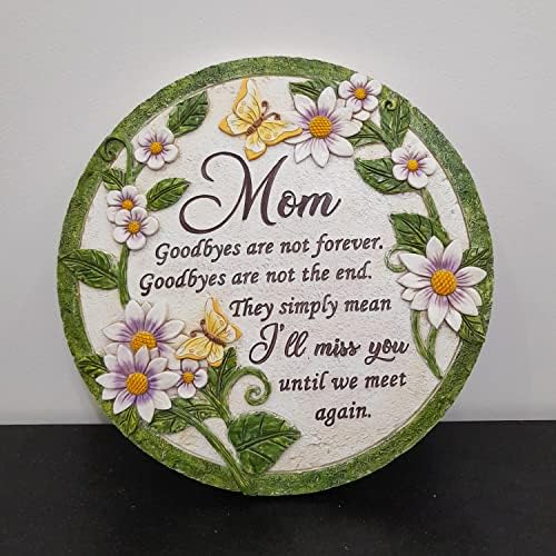 Камъкът, майка INSPIAMZUE - До нова среща, Подарък за спомен на майка ми във връзка с мъка, Подарък Съчувствие в резултат на загуба