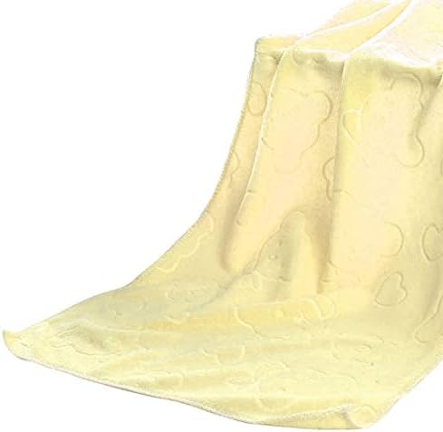 Кърпи от микрофибър TFIIEXFL С релефни, Гъст Мек Впитывающее кърпа от ултра-тънък влакна, с Плажна кърпи за баня (Цвят: E, размер: