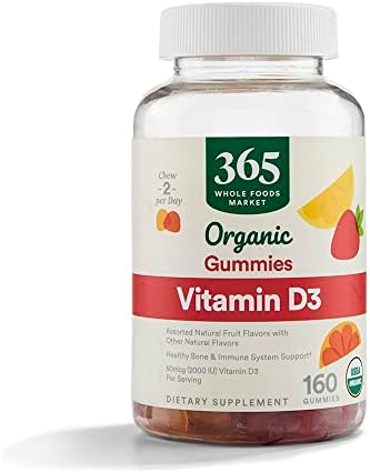 365 от Whole Foods Market Дъвчене с витамин D3, брой 160