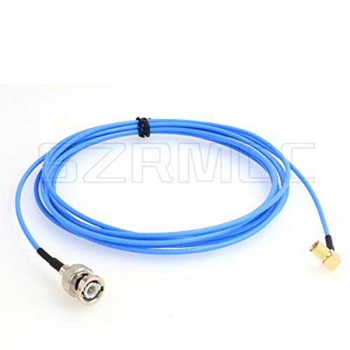Конектор, Съвместим с SZRMCC Microdot, Штекерный 10-32UNF M5 до штекерному тест кабел BNC за сензор Виброускорения (10 м./32,8 ft)