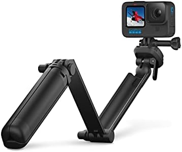 GoPro 3-Way 2.0 (официалното определяне на GoPro) и двойно зарядно устройство + 2 батерия Ендуро (HERO11 Black/HERO10 Black/ HERO9