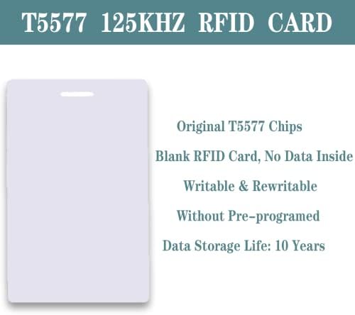 12 БР смарт-карти с дебелина T5577, Безконтактен RFID-перезаписываемая безконтактен мида Weigand Prox с честота 125 khz, която е