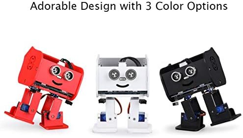 Комплект двуногого робот ELEGOO Penguin Bot Съвместим с проекта Arduino с ръководството за монтаж, Комплект за любителите на играчките