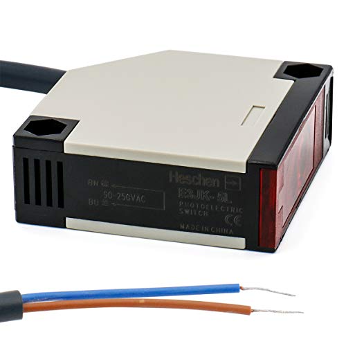 Фотоелектричния Сензор Heschen Преминете E3JK-5DM1-5L ac 90-250 В Разстояние на откриване на тип Биекции 5 метра