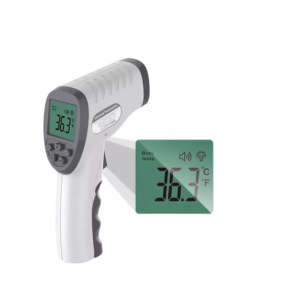 Цифров Инфрачервен Термометър За Измерване на телесната Температура на Бебето Пистолет За измерване на Температурата на Възрастни,