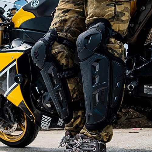 Scoyco Мотоциклетни Коленете, за защита на Пищяла, за Мъже, за предотвратяване на занасяне, 2 в 1, Протектор, Регулируема Защита
