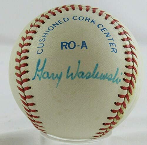 Гари Васлевски Подписа Автограф Rawlings Baseball B122 - Бейзболни топки с Автографи