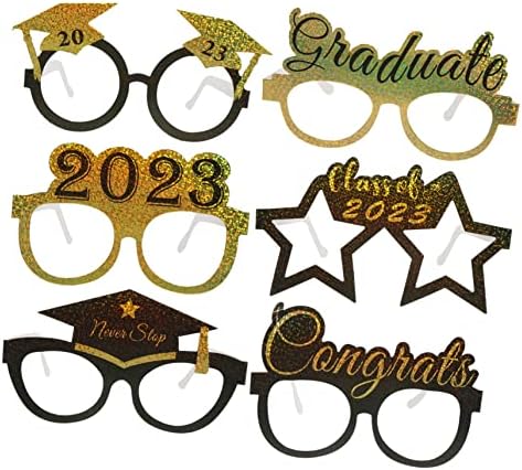 Amosfun 6шт 2023 2023 Деления очила Очила, Хартия