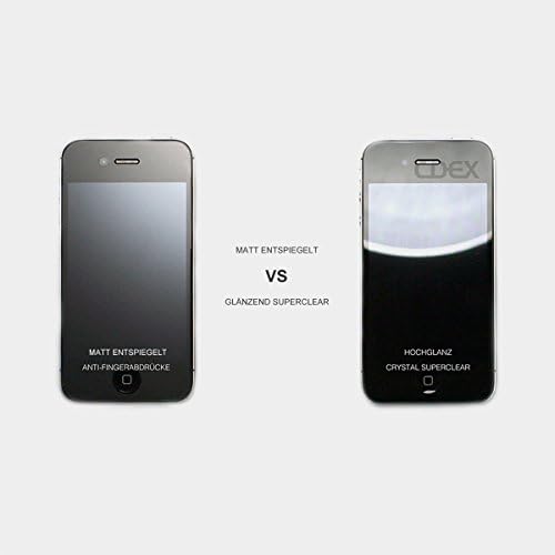 doupi 6X Ультратонкая Защитно фолио за екран за iPhone 6 6S Plus (5,5 ) е Кристално Чист Блясък Блестяща Гладка Защитно фолио за