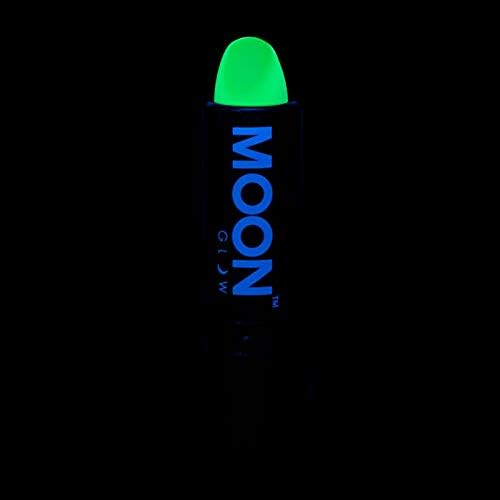 Moon Glow - Неон UV-червило Blacklight 0,16 грама - Пастельно-зелено – Ярко свети при черна светлина /UV-светлина!